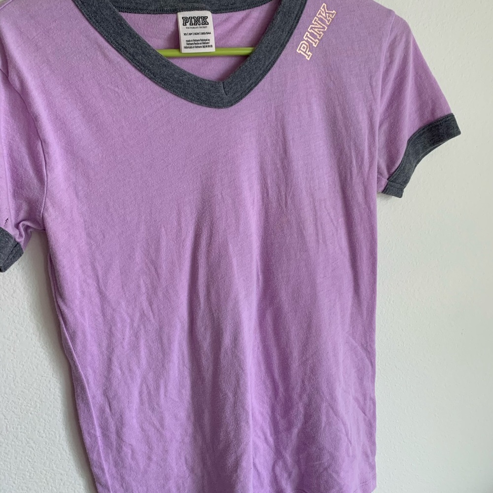 Bling back PINK baseball T